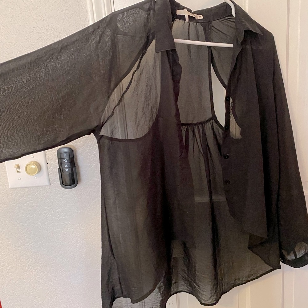 Black Long Sleeve Blouse